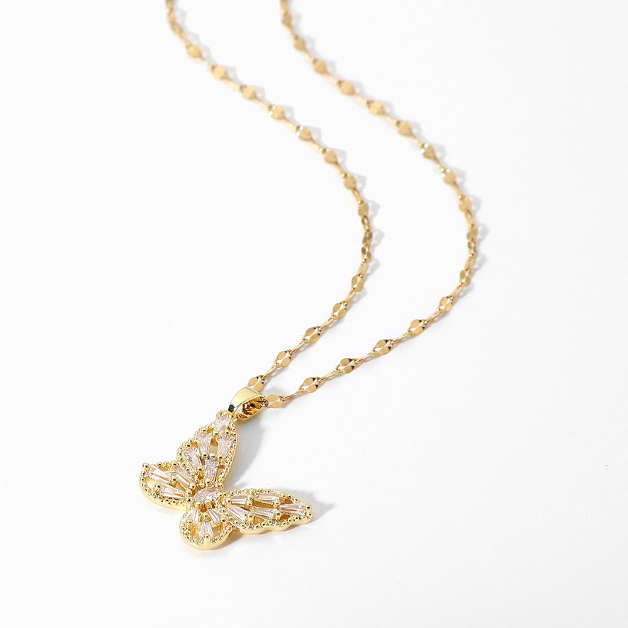 RILEY Butterfly Necklace